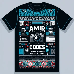 A T-shirt to be as awesome as Amir